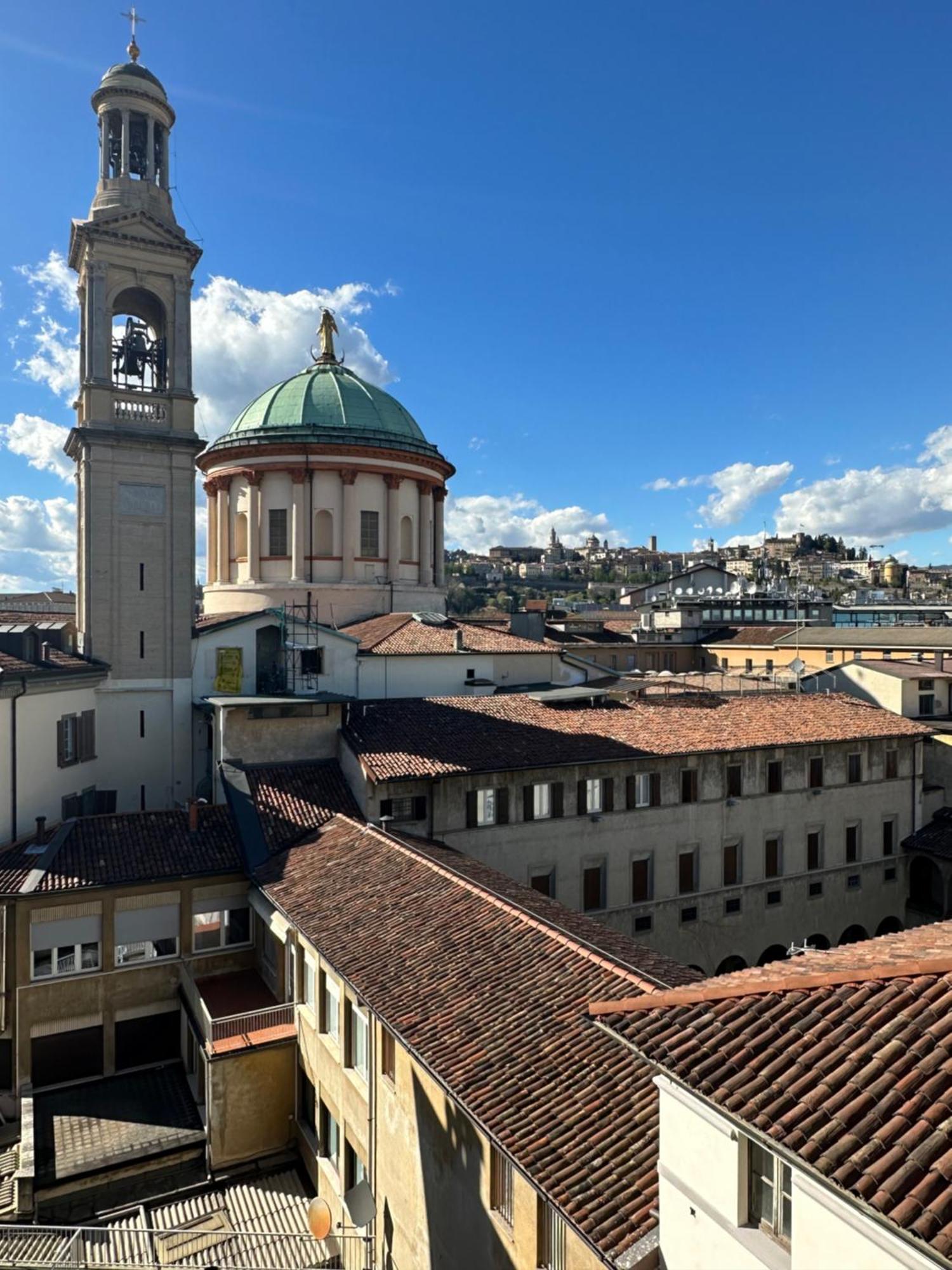 San Francesco Skyline Lägenhet Bergamo Exteriör bild
