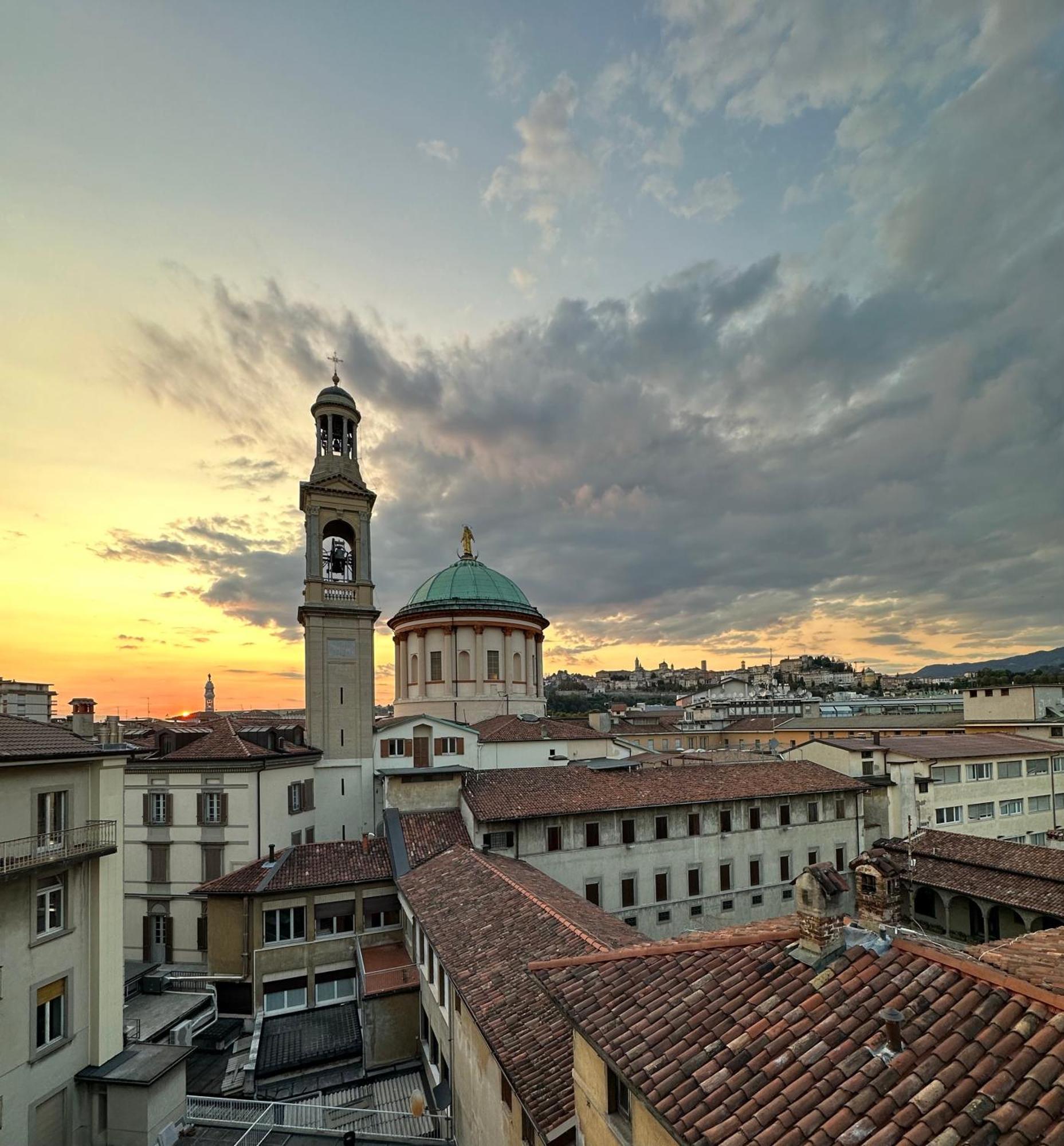 San Francesco Skyline Lägenhet Bergamo Exteriör bild